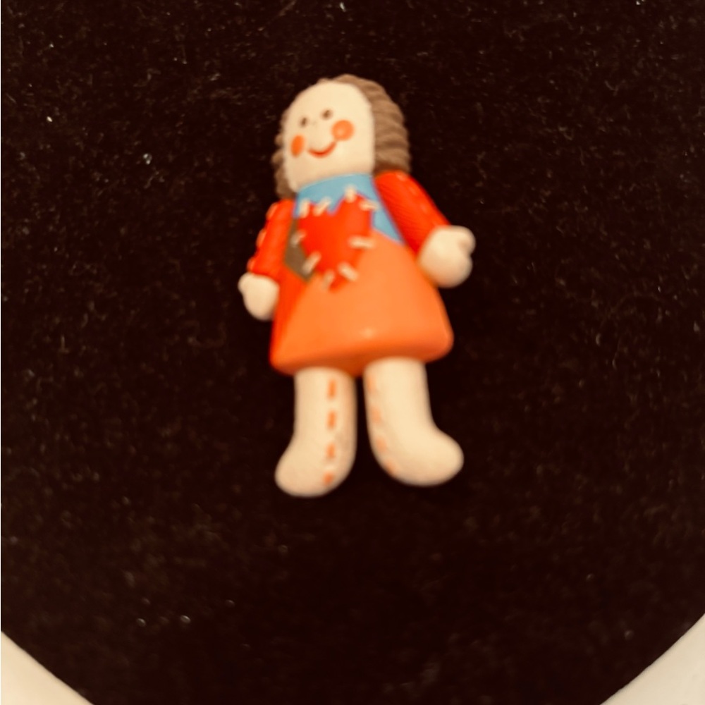 Hallmark Rag Doll Pin/Brooch Vintage Jewelry Girls Kids Womens Collectible Cute